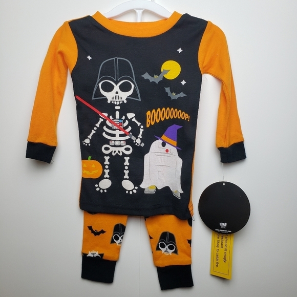 Disney Other - Star Wars Halloween PJs glow in the dark PJs
